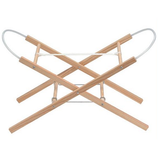 East Coast Moses Basket Stand Natural - click here for full details.
