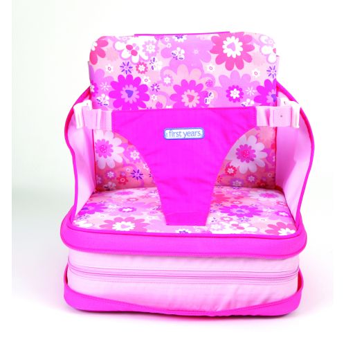 This is the The First Years On the Go Booster Pink flowers from the Travel Carseat Booster Seats Feeding range - click here for full details.
