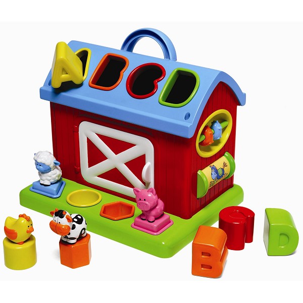 Infantino Barn  Shape Sorter  - click here for full details.