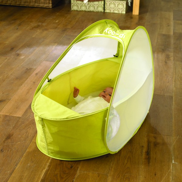Koo-di Pop up Travel Cot  Lemon Lime - click here for full details.