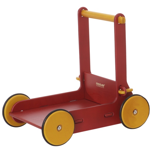 This is the Moover Wooden Babywalker Red from the Wooden Toy range - click here for full details.