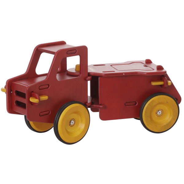 Moover Wooden Dump Truck Red - click here for full details.