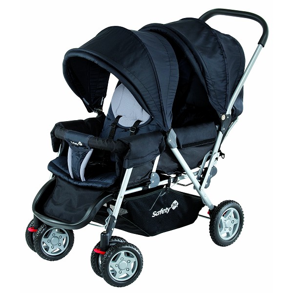 Prams and Pushchairs Buggy - click here for a close up image of the Safety 1st Duo Deal Tandem Black Iron