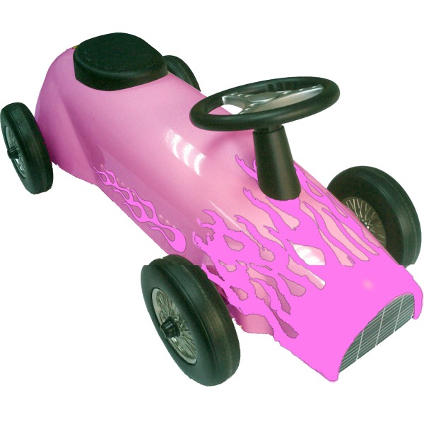 Syot Retro Racer  Speedster Pink - click here for full details.