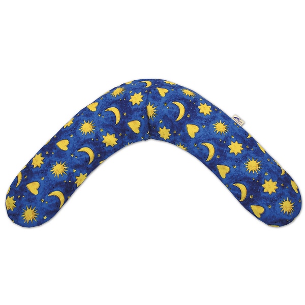 This is the Theraline Maternity Pillow Moon and Stars Blue from the Maternity Items range - click here for full details.