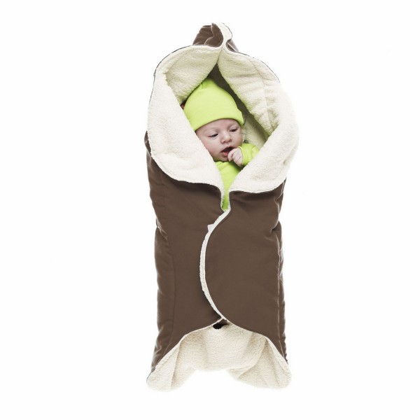 Wallaboo Wrapper Fleece Lined Chocolate - click here for full details.