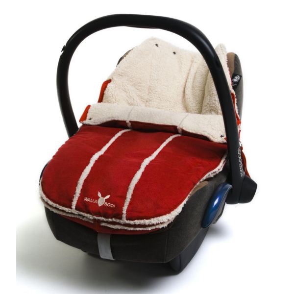Wallaboo Newborn Footmuff  Red - click here for full details.