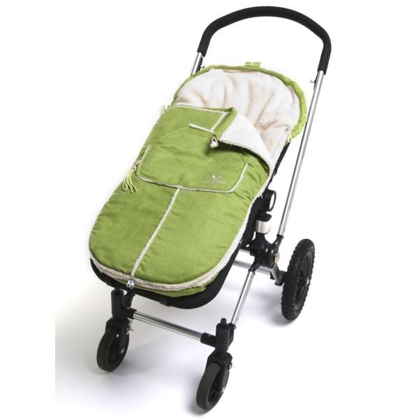 Wallaboo Pushchair Footmuff  Green - click here for full details.