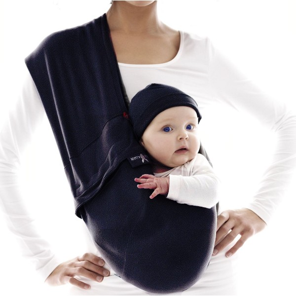 This is the Wallaboo Baby Sling Cotton True Blue from the Baby Carriers range - click here for full details.